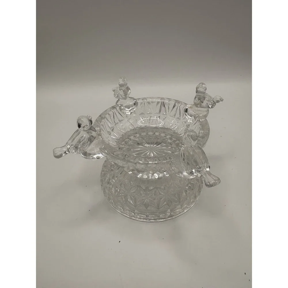 Hofbauer Byrd Crystal Bird Bath 3.5x5.5